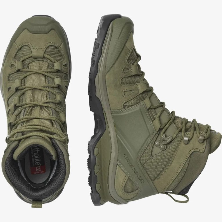 Botas Tácticas Salomon Quest 4d Forces 2 EN Mujer Verde Oliva | MX BFEA397